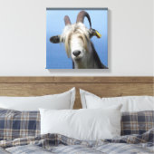 geitenhaar canvas afdruk (Insitu (Slaapkamer))