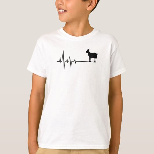 Geitenhartslag T-shirt (Voorkant)