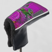 Geitenkunst Golfheadcover (3/4 voorkant)