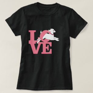 GEITENLIEFHEBBER   BABY PINK Dark Goat L O V E T-shirt