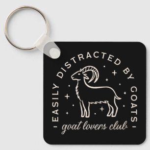 Geitenliefhebbers club grappige quotes sleutelhanger