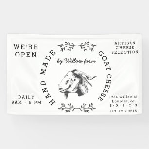  geitenmelkproducten boerderij Verse banner