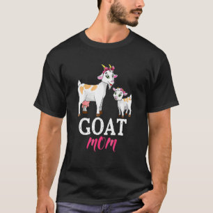 Geitenmoeder Bandana Dier Moederdag Funny Goat W T-shirt