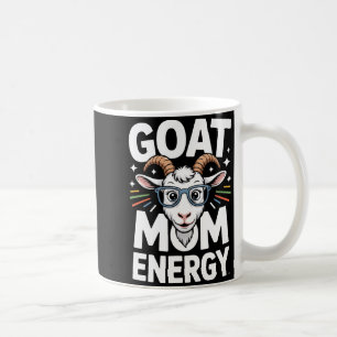 Geitenmoeder Energie Bril Spectacel Plezier Comfor Koffiemok