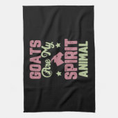 Geitenontwerp Theedoek (Verticaal)