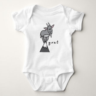 Geitenpak of eenpunts Baby Romper
