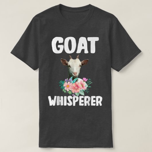 Geitenreuzengeit Vloeibaar Boerderij boer T-shirt (Design voorkant)
