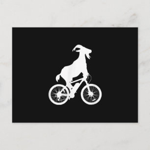 Geitenrijder Funny Goat Grafisch Aankondigingskaart
