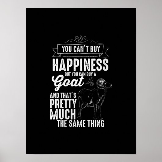 Geitenschef Poster (Voorkant)