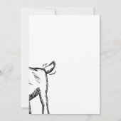 Geitenschets gezegde "Hej!" Kaart (Achterkant)