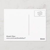 Geitenvlees Briefkaart (Achterkant)