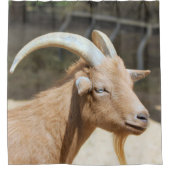 Geitenvlees Douchegordijn (Voorkant)