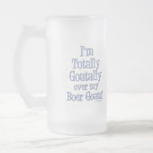 Geitenvlees en -Mok Matglas Bierpul (Links)