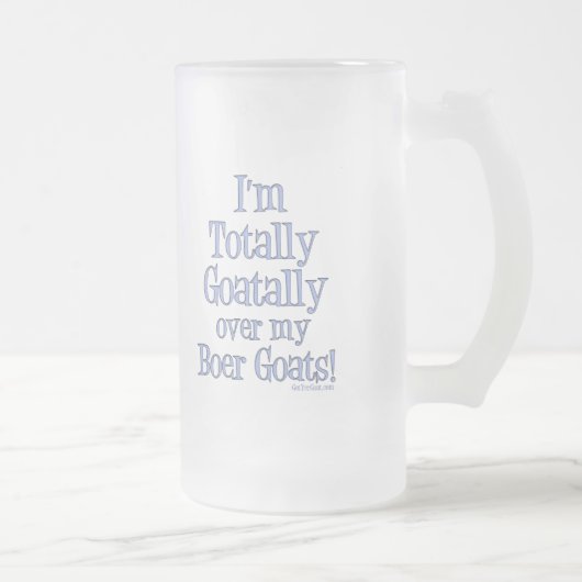 Geitenvlees en -Mok Matglas Bierpul (Rechts)