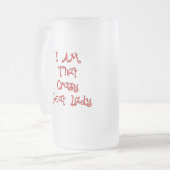 Geitenvlees en -Mok Matglas Bierpul (Voorkant links)