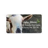 Geitenvlees Etiket (Voorkant)