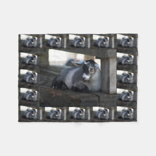 Geitenvlees Fleece Deken