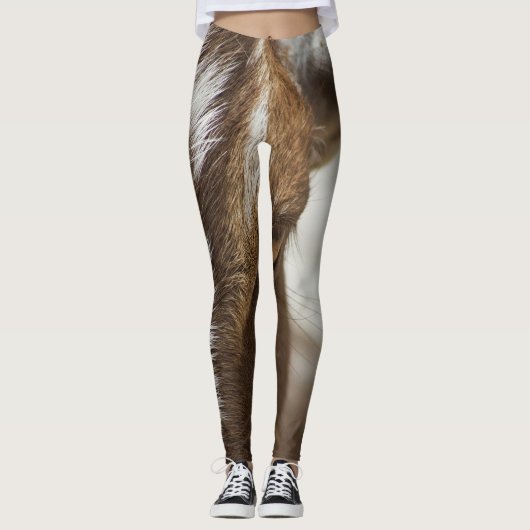Geitenvlees Leggings (Voorkant)