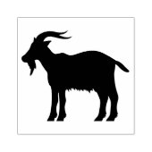 Geitenvlees Rubberstempel (Afrduk)