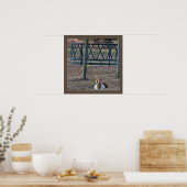 Geitfoto Poster (Keuken)