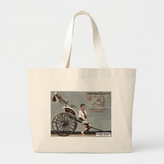 Geithner Drift een Rickshaw Grote Tote Bag