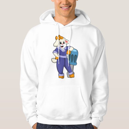 Geitte als mechanisch met schroevendraaier hoodie (Voorkant)