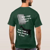 Geitte in kleur t-shirt (Achterkant)