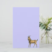 Geitten:  Bruin Briefpapier (Staand voorkant)