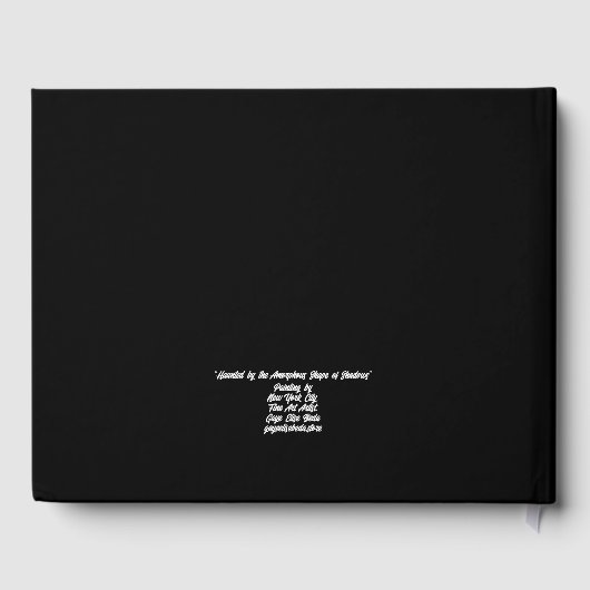 Gejaagd door de Amorphous Shape of Shadows Gastenboek (Achterkant)