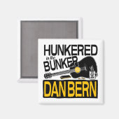 Gejaagd in de Bunker Magnet Magneet (Voorkant / Achterkant)