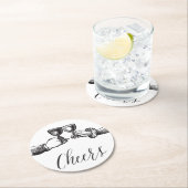  gejuich ronde kartonnen onderzetter (Insitu)