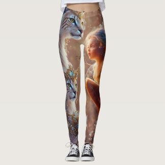 Gejuwelde Kat Leggings