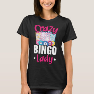 Gek Bingo Lady Oma Oma Oma Oma Oma Oma Oma Oma Oma T-shirt