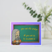 gek briefkaart (Staand voorkant)
