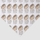 gek egeldame tissuepapier (Detail)