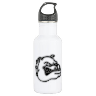Gek gemaakte Buldog Waterfles