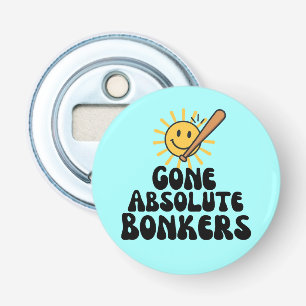 Gek geworden Meme Button Flesopener
