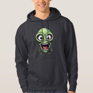 Gek grappig buitenaards wezen hoodie