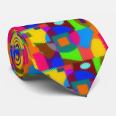 Gek Kleurrijk Stropdas (Opgerold)