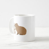 gek op capybara koffiemok (Voorkant links)