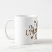 gek op capybara koffiemok (Links)