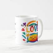 Gek op haar koffiemok (Voorkant rechts)