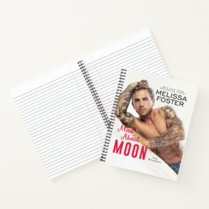 Gek op maan notitieboek - 8,5" l x 11" b