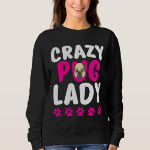 Gek Pug Lady Leuke Pug Mom Classic T-Shirt 318