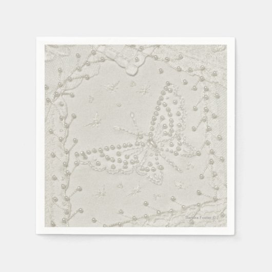 Gek Quilt geborduurd design servetten (Voorkant)