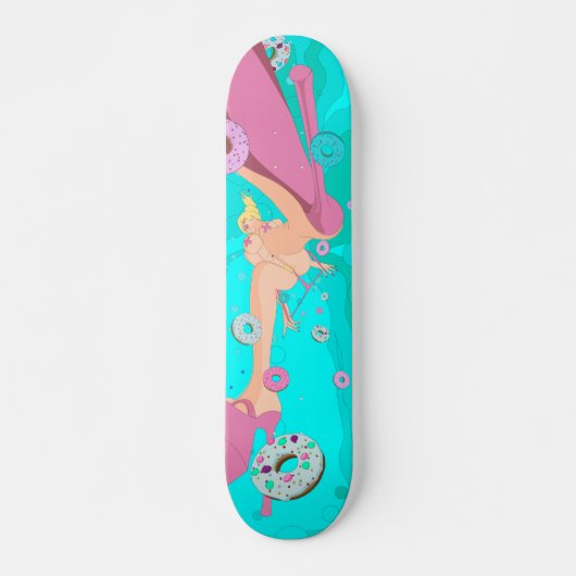 gek skateboard (Voorkant)