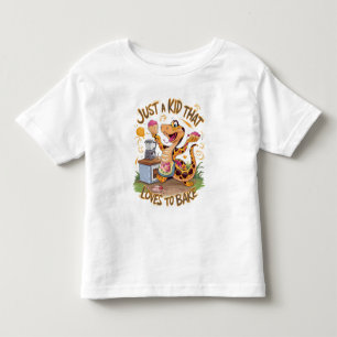 Gek T-shirt met cake bakende slang