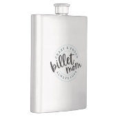 Gek, trots, altijd luide Hockey Billet Moeder hand Flacon (Rechts)