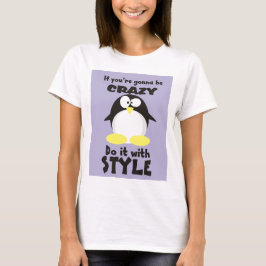 Gek van stijl t-shirt