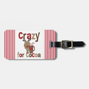 Gek voor Cacao Bagagelabel